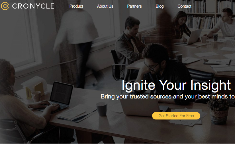 Cronycle screenshot 1